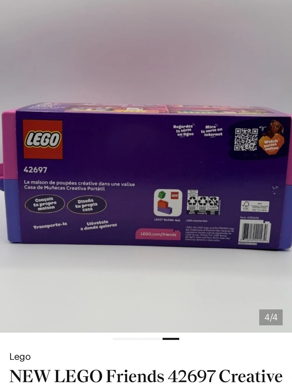 LEGO Friends Creative Dollhouse Suitcase 42697